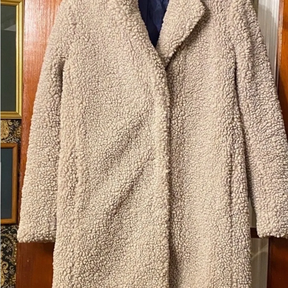 J. Crew Teddy Coat size Small - Picture 4 of 9